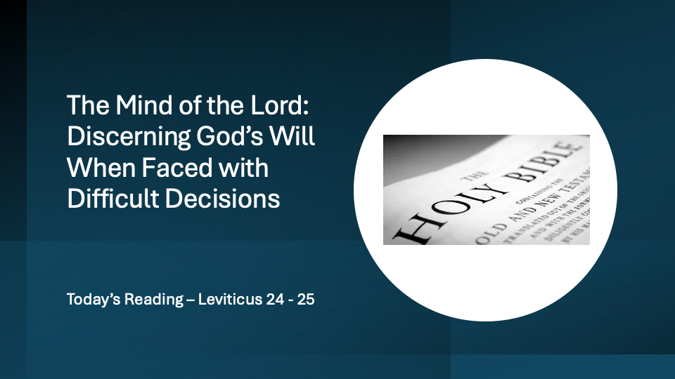 The Mind of the Lord: Discerning the Will of God When Faced with ...